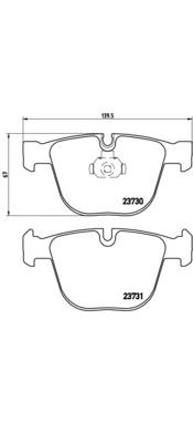 Купити P06026 Brembo Задні колодки