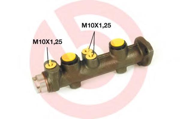 Циліндр головний гальма (Гідротормоз) Brembo M85023 ціна, від 16.69 USD
