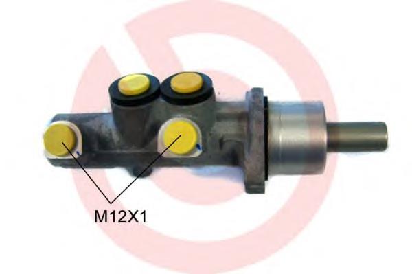 Циліндр головний гальма (Гідротормоз) Brembo M85065 ціна, від 50.80 USD