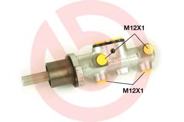 Циліндр гальмівний, головний M85037 Brembo