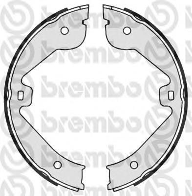 Колодки ручника S85536 Brembo