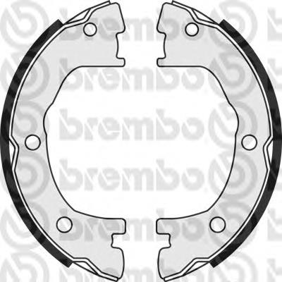 Колодки гальмові задні, барабанні Brembo SA6506 ціна, від 22.29 USD