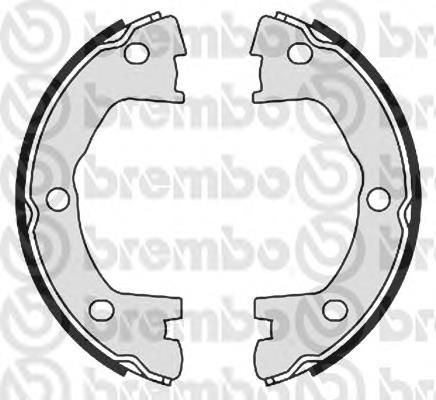 Купити SA6508 Brembo Колодки гальмові задні, барабанні