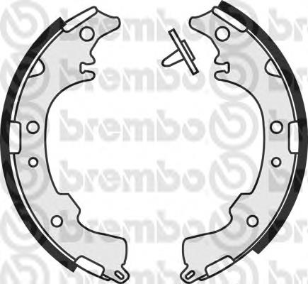 Колодки гальмові задні, барабанні S83540 Brembo