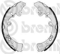 Гальма робочі задні ножні і гальмівні барабани Brembo S83550