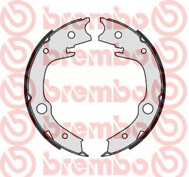 Колодки стоянкового гальма Brembo S83551