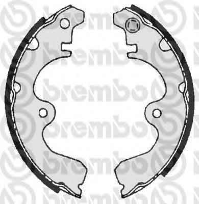 Колодки гальмові задні, барабанні Brembo S83532 ціна, від 19.34 USD