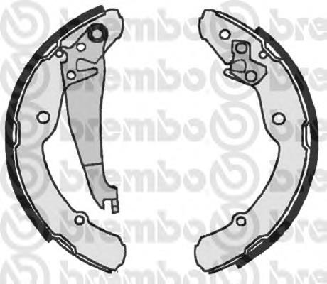 Колодки гальмові задні, барабанні Brembo S85516 ціна, від 22.09 USD