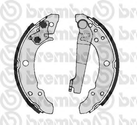 Купити S85507 Brembo Колодки гальмові задні, барабанні