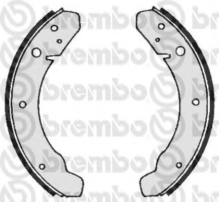 Колодки гальмові задні, барабанні Brembo S85501 ціна, від 23.91 USD