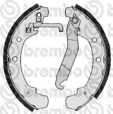 Колодки гальмові задні, барабанні Brembo S85510 ціна, від 26.24 USD