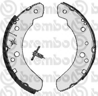 Колодки гальмові задні, барабанні S24537 Brembo