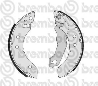 Колодки гальмові задні, барабанні S24536 Brembo