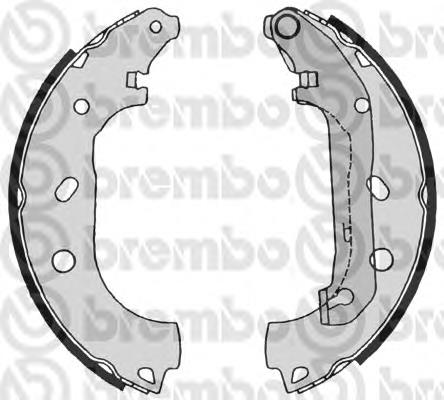 Гальма робочі задні ножні і гальмівні барабани Brembo S24539
