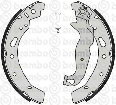 Колодки гальмові задні, барабанні Brembo S24540 ціна, від 27.14 USD