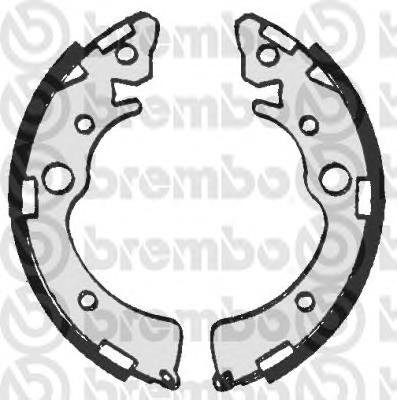 Гальма робочі задні ножні і гальмівні барабани Brembo S28509