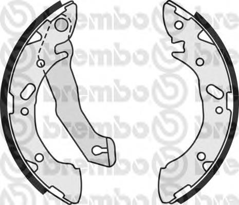 Колодки гальмові задні, барабанні S30503 Brembo