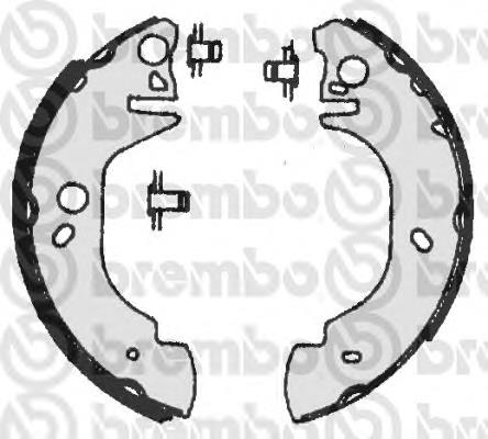 Колодки гальмові задні, барабанні S24523 Brembo