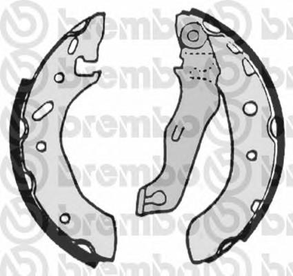 Колодки гальмові задні, барабанні S24529 Brembo