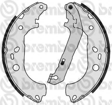 Колодки гальмові задні, барабанні Brembo S24534 ціна, від 27.56 USD