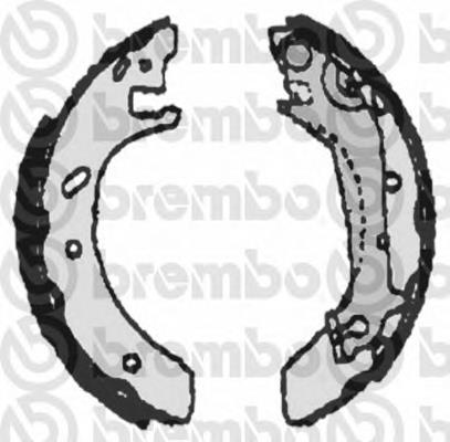Купити S24525 Brembo Колодки гальмові задні, барабанні
