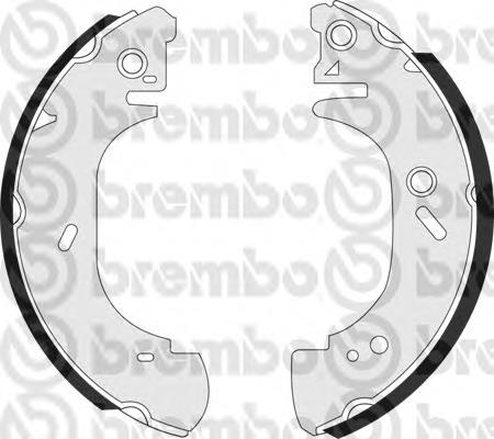 Колодки гальмові задні, барабанні S24528 Brembo