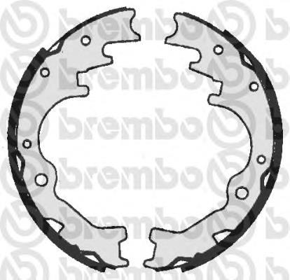 KBS5403 Kavo Parts Колодки гальмівні задні, барабанні