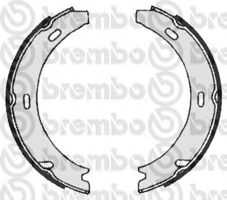 Колодки ручника S50502 Brembo
