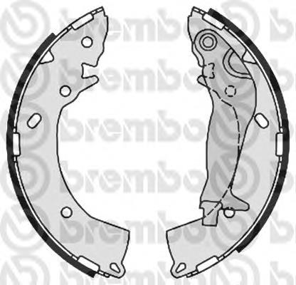 Купити S30519 Brembo Колодки гальмові задні, барабанні