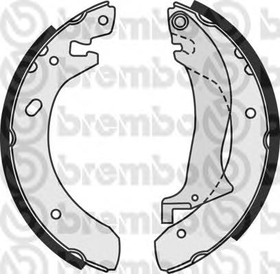 Колодки гальмові задні, барабанні S44504 Brembo