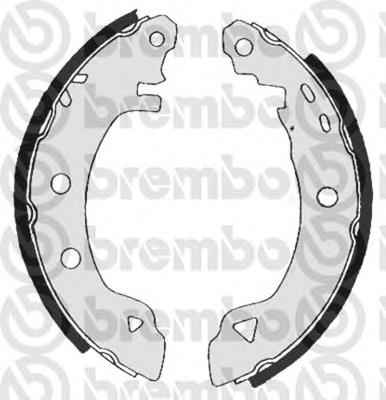 Купити S23507 Brembo Колодки гальмові задні, барабанні