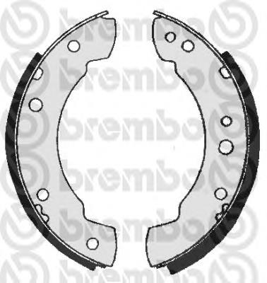 Колодки гальмові задні, барабанні Brembo S23566 ціна, від 27.18 USD