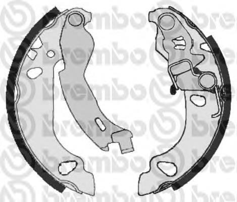 Колодки гальмові задні, барабанні Brembo S23522 ціна, від 22.55 USD