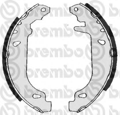 Колодки гальмові задні, барабанні Brembo S68520 ціна, від 16.68 USD