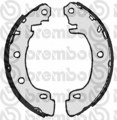 Колодки гальмові задні, барабанні Brembo S68522 ціна, від 17.51 USD