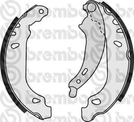 Колодки гальмові задні, барабанні S68524 Brembo