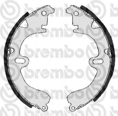 Колодки гальмові задні, барабанні S83506 Brembo