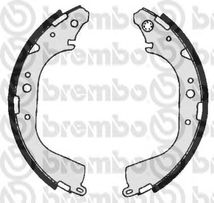 Колодки гальмові задні, барабанні S83530 Brembo