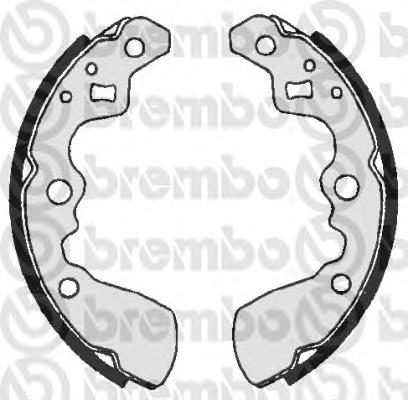 Колодки гальмові задні, барабанні S79501 Brembo