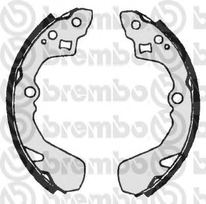 Колодки гальмові задні, барабанні S79515 Brembo