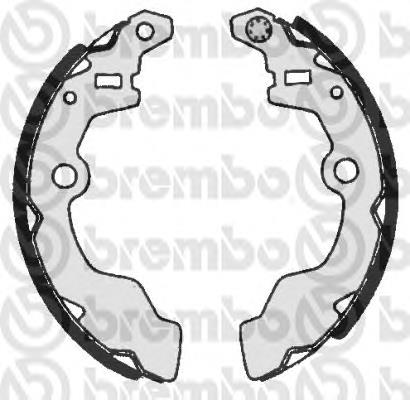 Колодки гальмові задні, барабанні S79514 Brembo