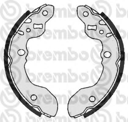 Колодки гальмові задні, барабанні S79516 Brembo