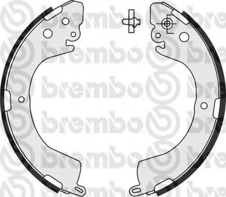 Гальма робочі задні ножні і гальмівні барабани Brembo S54514