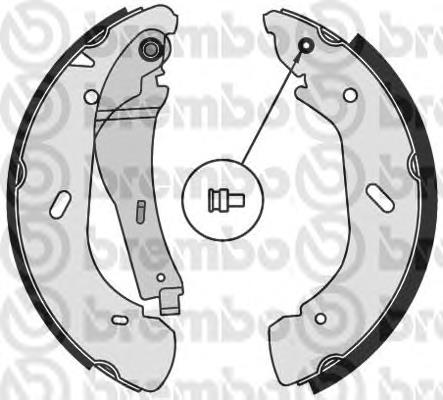 Колодки гальмові задні, барабанні S56513 Brembo