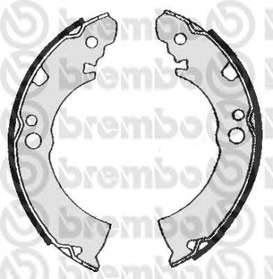 Купити S56504 Brembo Колодки гальмові задні, барабанні