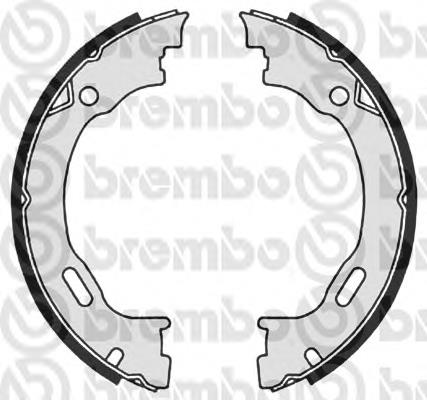 Купити S50516 Brembo Гальмівні колодки гальма стоянки