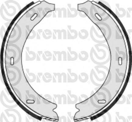 Колодки ручника S50509 Brembo