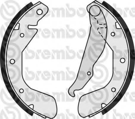 Купити S59514 Brembo Колодки гальмові задні, барабанні