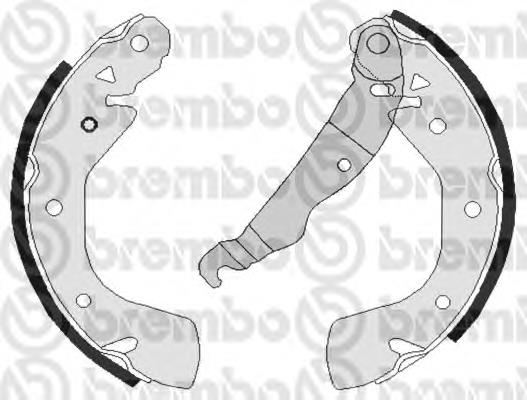 Колодки гальмові задні, барабанні S59525 Brembo