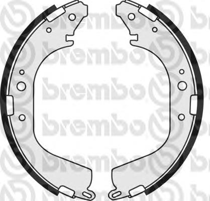 Колодки гальмові задні, барабанні S56532 Brembo